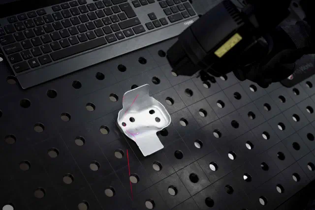 Laser measuring